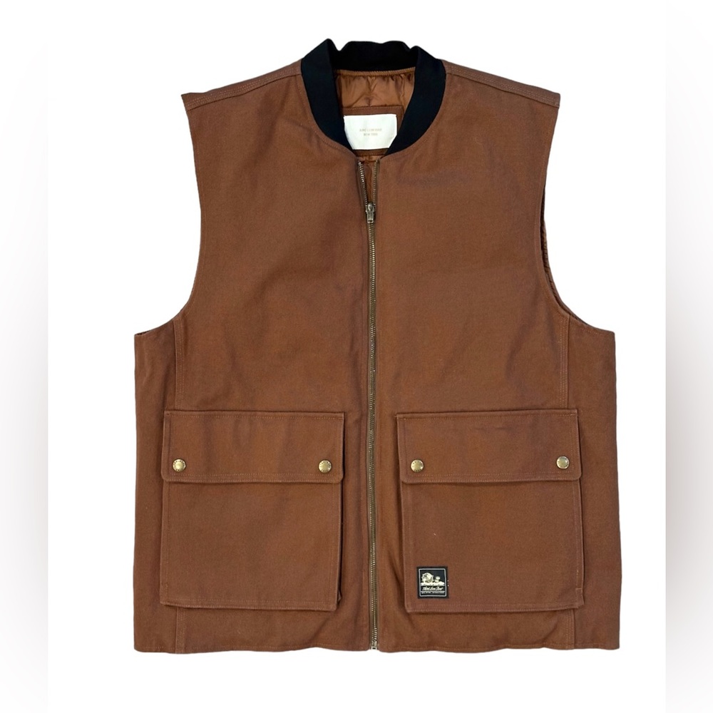 Aime Leon Dore Quilted Reversible Vest L